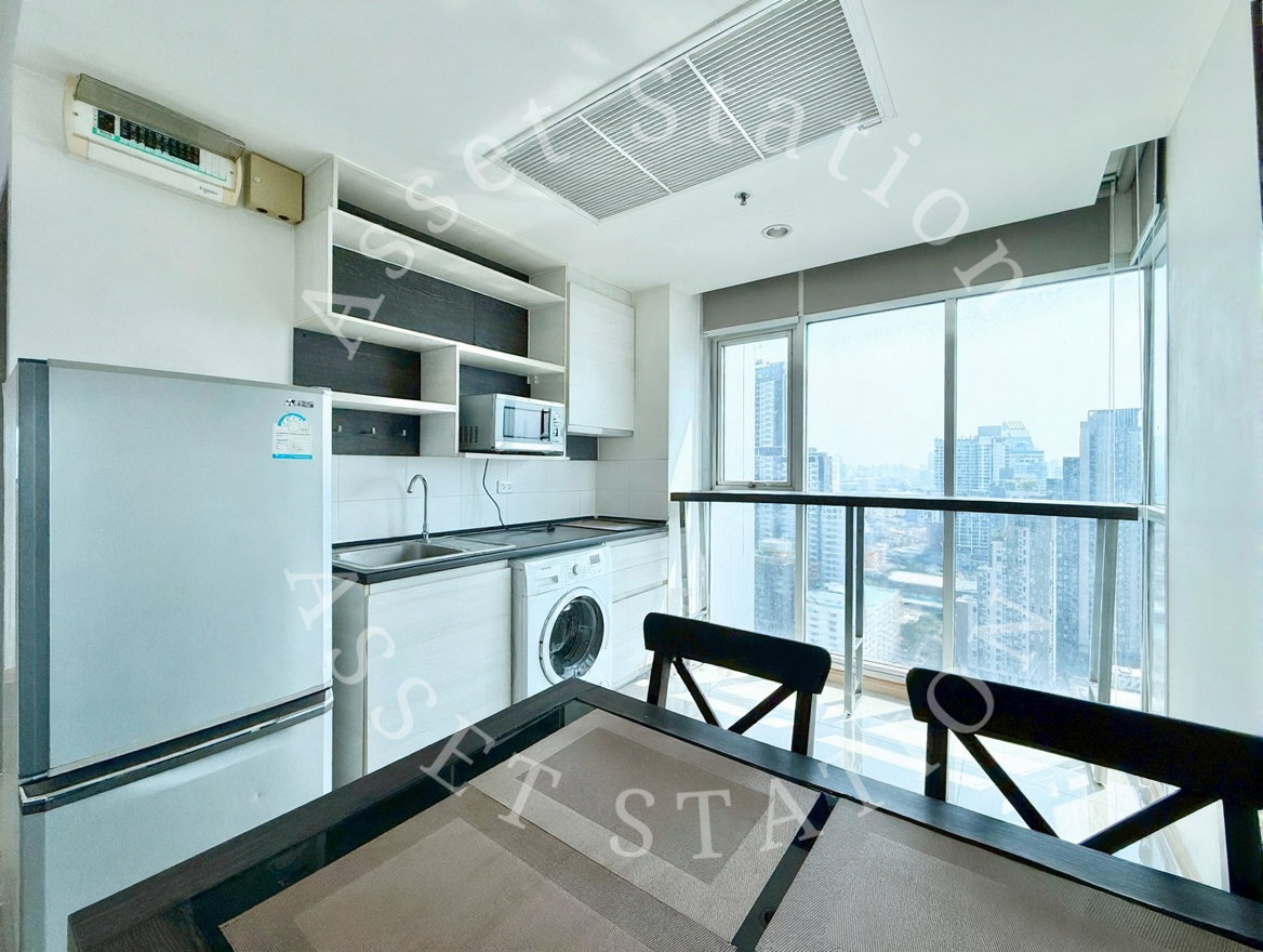 รูป 🏢📍ด่วน! Life Ratchadapisek คอนโดให้เช่า ใจกลางเมืองMRT ห้วยขวาง✨ - รูปที่ 7/12