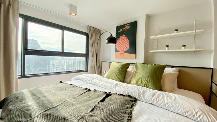 ให้เช่า ไอดีโอ พระราม 9 อโศก Duplex 1 ห้องนอน 1 ห้องน้ำ 