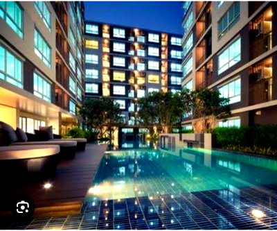 Condos for sale HomePro Rayong  : Condo for Sale – D Condo Rayong Size 29.95 sq.m. | 1 Bedroom | 1 Bathroom 8th Floor, Noen Phra, Mueang Rayong Good price.