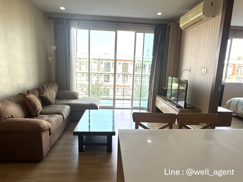 ให้เช่า(For Rent)🩵กรีนเลค คอนโด ศรีราชา🩵 Call : 064-242-6068 **วิวสระ**