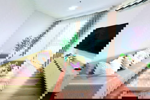 🔥 สำหรับขาย -เช่า !! ทำเลดี !! 🔥 Code C20260300002..........Belle Grand Rama 9, 2 ห้องนอน, 1 ห้องน้ำ, แต่งครบ, พร้อมเข้าอยู่, ราคาพิเศษ!!📣📣