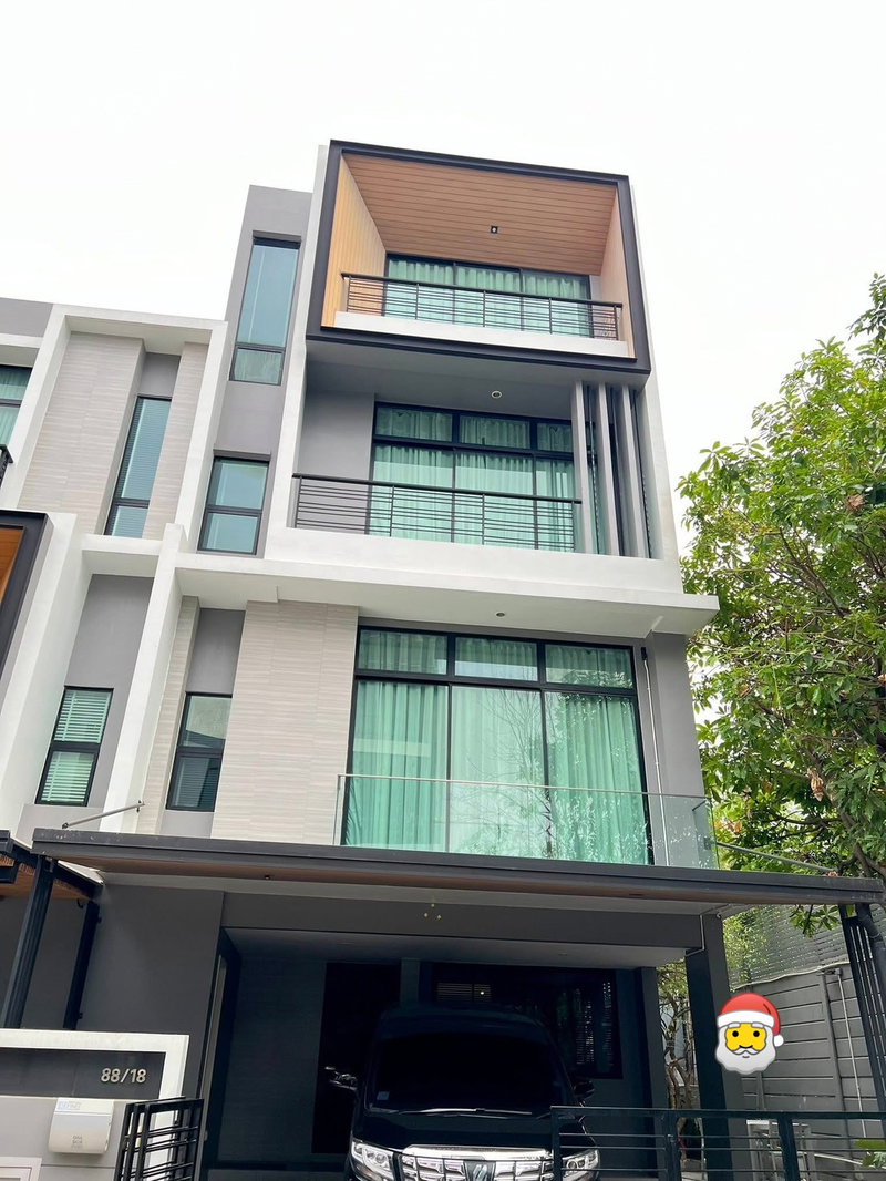 ทาวน์โฮมให้เช่า : 🏡 ให้เช่าทาวน์โฮมหรู Nirvana Define Srinakarin – Rama 9 3 ห้องนอน 4 ห้องน้ำ หลังมุม บ้านสวยดีไซน์โมเดิร์น บิ้วอินทั้งหลัง พร้อมเครื่องใช้ไฟฟ้าครบ