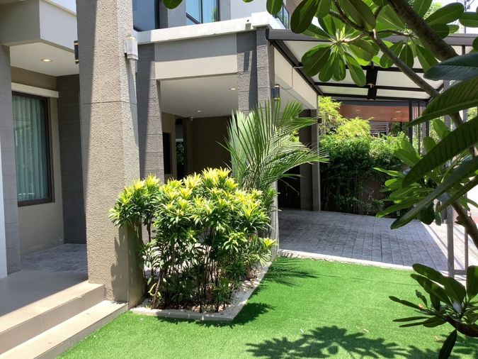 6-bed house for rent, 275 sqm, 60 sq wah, Passorn Songprapa