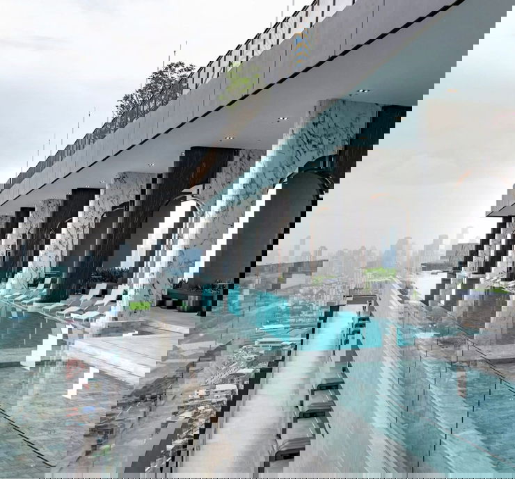 รูป วิวเมืองสุดปังง! Life Asoke - Rama4 ห้องแต่งครบพร้อมอยู่ - รูปที่ 7/9