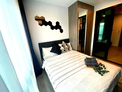 Condos for rent Bangna - Trat  : P-144180 Minimalist Condo "Notting Hill Sukhumvit 105" near BTS Bearing, Starting from 11,000 THB! Line Id: @easythaihome 085-592-2897