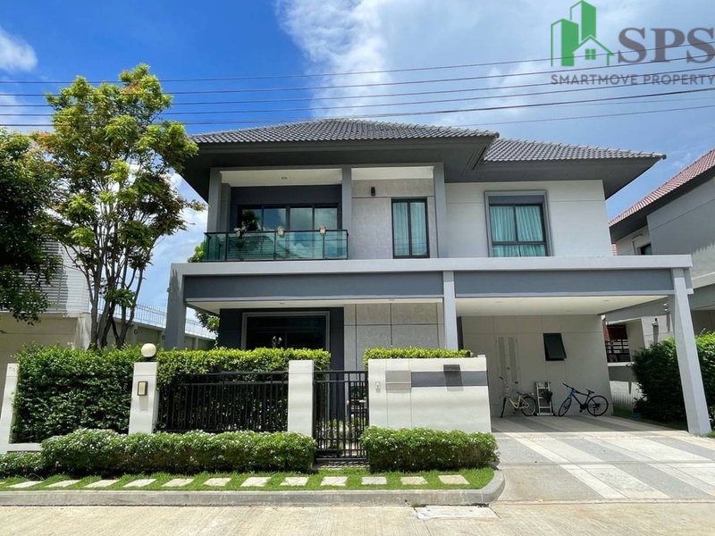 บ้านเดี่ยวให้เช่า : เช่า บ้านเดี่ยว บางกอก บูเลอวาร์ด ศรีนครินทร์-บางนา ใกล้ MRT ศรีด่าน (SPSSR128)