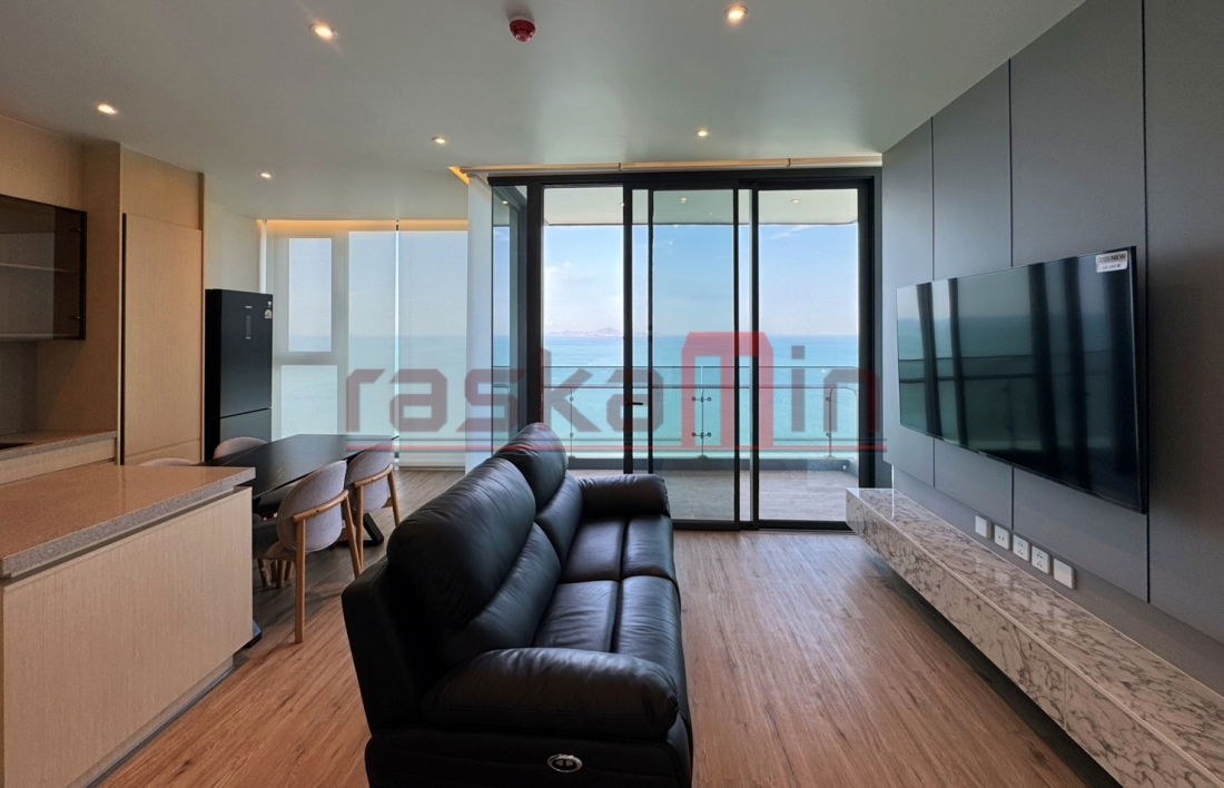 รูป KT0279📲LineID @556ryccg🏖️2ห้องนอน 83ตรม ชั้นสูง ห้องมุม🌊วิวทะเล พร้อมเฟอร์นิเจอร์🦀AROM อารมณ์ วงศ์อมาตย์ พัทยาเหนือ - รูปที่ 1/14