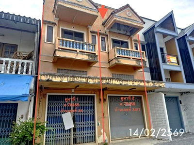 SHOP HOUSE 33.4 Sq.w. Muang Nakhon Sri Thammarat Nakhon Sri Thammarat for 3.3M