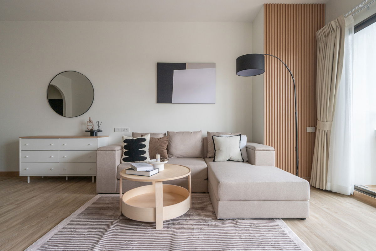 รูป ฟลอร่า วิลล์ ห้องใหญ่ 2 นอน แต่งครบ ใกล้รถไฟฟ้า Airport Link เดินทางสะดวก_Do793 - รูปที่ 11/32