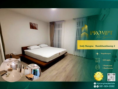 Houses for rent Bangna - Trat  : IJ04424 - Indy Bangna - Ramkhamhaeng 2 : MegaBangna 