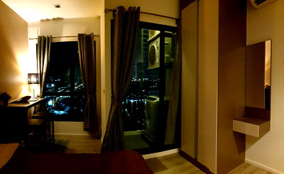 Condos for rent BTS Pak Nam : Cheapest in the project! ‼️ For Rent 🔥 Knightsbridge Sky River Ocean. Beautiful room, fully furnished + washing machine included.📍