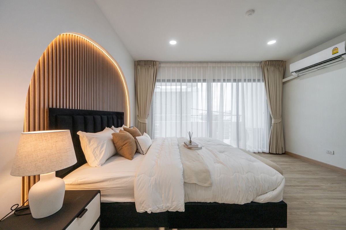 รูป ฟลอร่า วิลล์ ห้องใหญ่ 2 นอน แต่งครบ ใกล้รถไฟฟ้า Airport Link เดินทางสะดวก_Do793 - รูปที่ 4/32