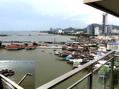 ขายคอนโด : Sale: Luxurious Sea-View Condo at Marina Bayfront, Sriracha