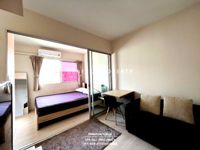 Condos for rent : Condo for rent, Plum Condo Park 22 sqm. Fully furnished 7,500 THB / month