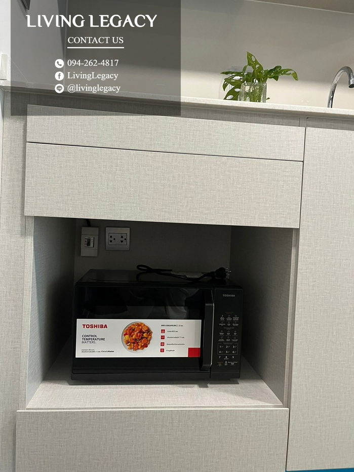 รูป T8QZOP ให้เช่าคอนโด Atmoz Oasis Onnut 27 ตร.ม. ชั้น 0 ตึก D line id : @livinglegacy - รูปที่ 10/15