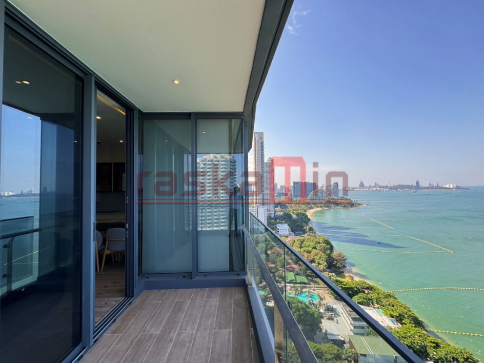 รูป KT0279📲LineID @556ryccg🏖️2ห้องนอน 83ตรม ชั้นสูง ห้องมุม🌊วิวทะเล พร้อมเฟอร์นิเจอร์🦀AROM อารมณ์ วงศ์อมาตย์ พัทยาเหนือ - รูปที่ 4/14