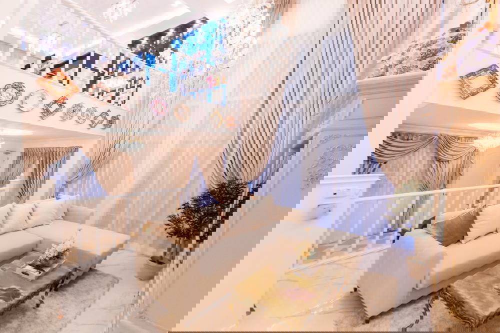 รูป 🏡 ให้เช่า Luxury Pool Villa 4 ชั้น ใกล้ Central EastVille / Crystal Park / CDC ✨ บ้านตกแต่งใหม่หรูหราทั้งหลัง พร้อมสระจากุซซี่ส่วนตัว - รูปที่ 2/15