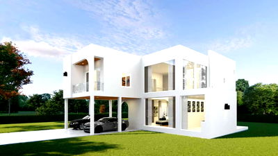 Houses for sale Hang Dong Post Office : Luxury Pool Villa with Mountain Views Surrounded by Rice Fields  Rare Location, Just 600 meters from Lanna International School