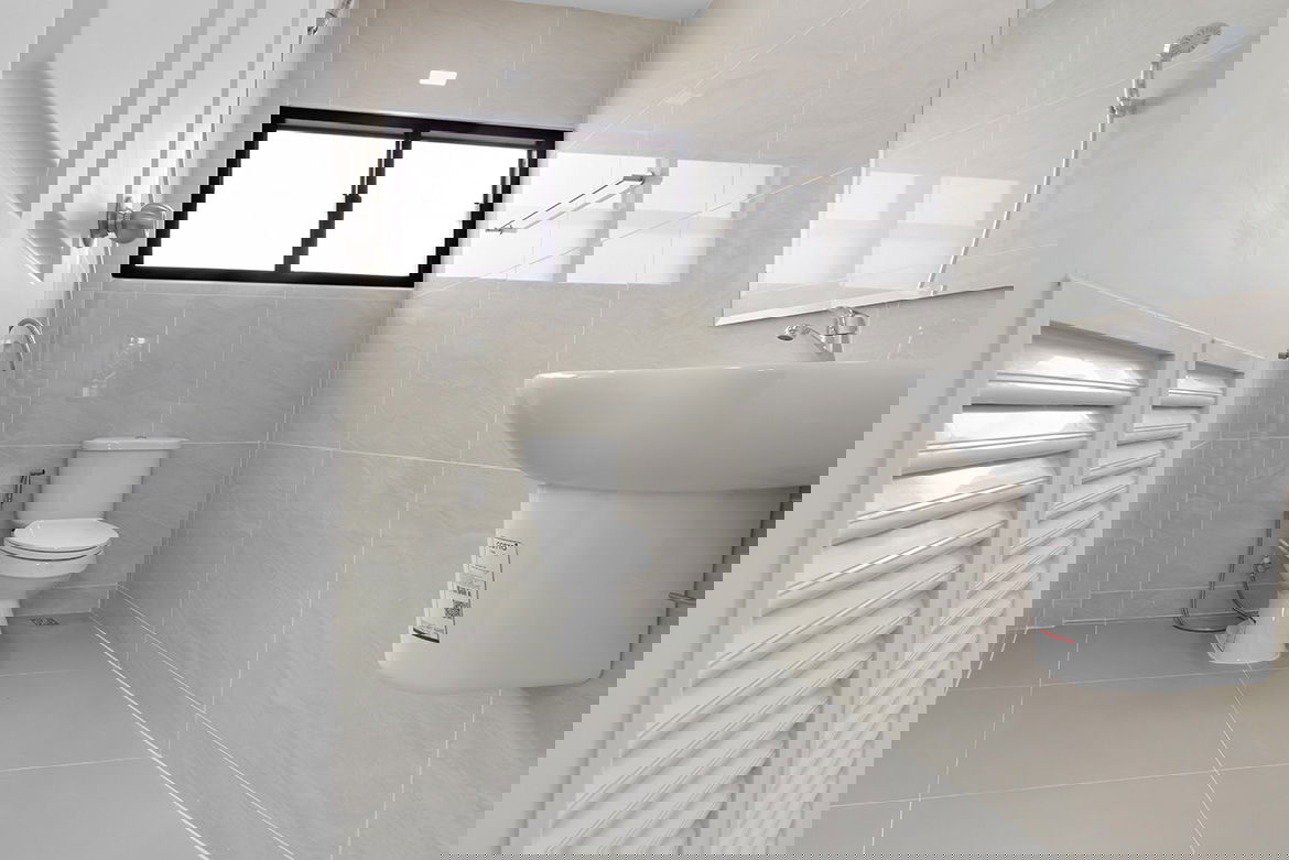 รูป บ้านแฝด 2 ชั้น รีโนเวทใหม่ หมู่บ้านลานทอง ติวานนท์-ปากเกร็ด สวย พร้อมอยู่ ทำเลดีติดถนนใหญ่ - รูปที่ 12/12