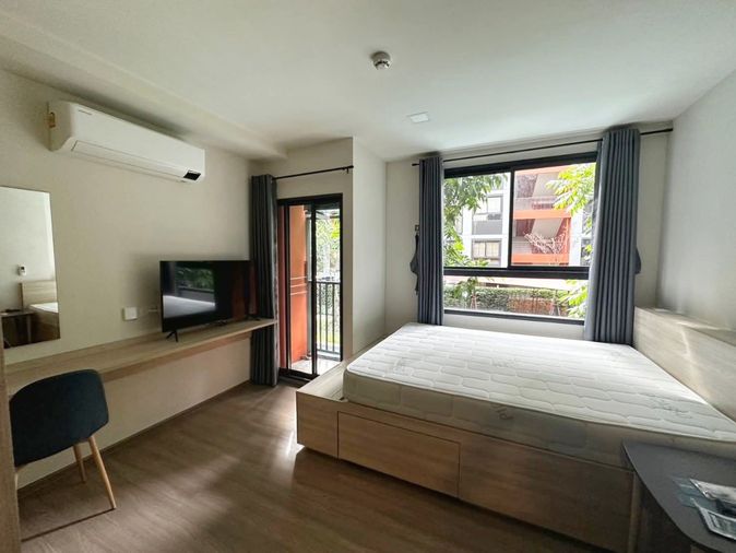 ให้เช่าคอนโด The Muve บางนา เฟอร์ฯครบ หิ้วกระเป๋าเขาอยู่ได้เลย ทำเลดีติดถนนบางนา-ตราด ใกล้รถไฟฟ้า ใกล้ทางด่วน ใกล้เซ็นทรัล ใกล้เมกาบางนา 