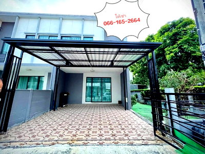 ทาวน์โฮมให้เช่า : ให้เช่าทาวน์โฮม พลีโน่ บางนา-อ่อนนุช กิ่งแก้ว 37 บ้านแต่งสวยเฟอร์ฯครบพร้อมอยู่ ทำเลดี บ้านหลังมุมอยู่หน้าซอย
