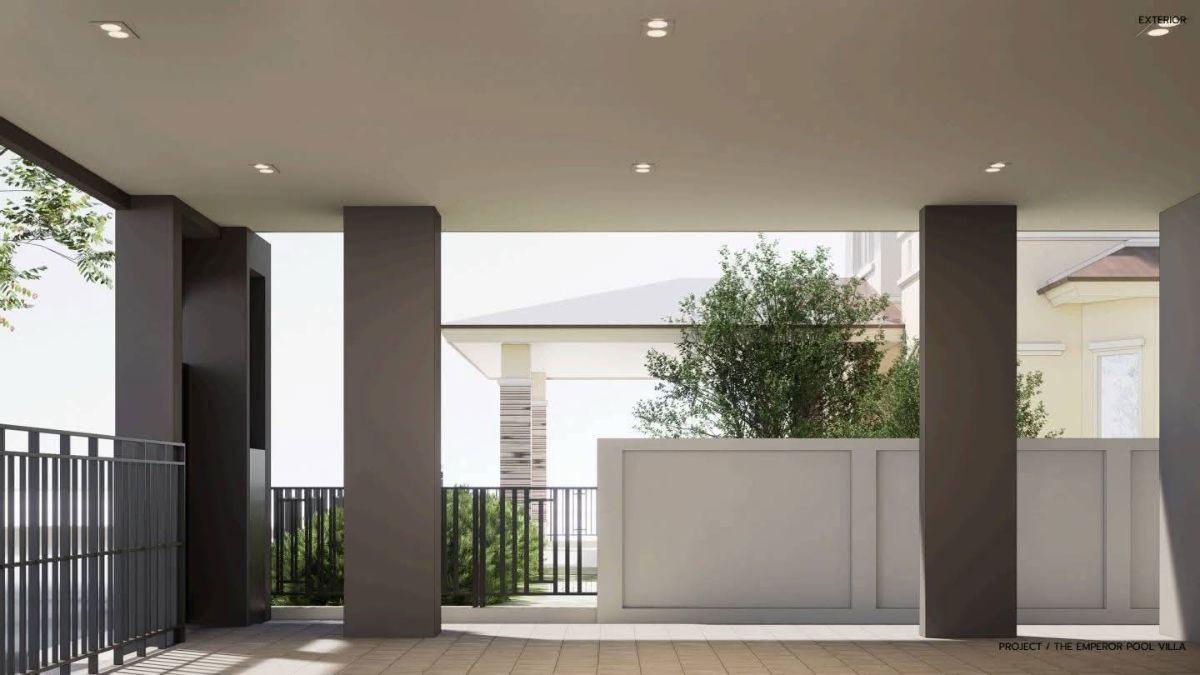 รูป บ้าน Pool Villa โครงการหมู่บ้าน Emperor 1 ขนาด 4 ห้องนอน Fully furnished (H378) T.0946511456 - รูปที่ 9/11