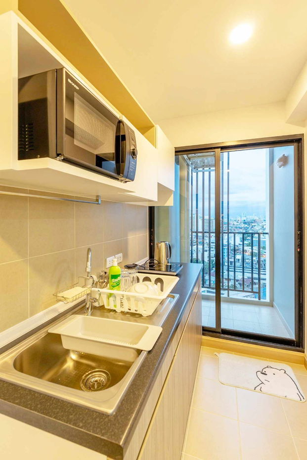 รูป ห้องจริง❤️เอเจ้นท์ ❤️นัดดูห้องแอดไลน์นะคะ❤️คลองสาน💥ศุภาลัย ลอฟท์ ประชาธิปก - วงเวียนใหญ่🔴🟢🟡 - รูปที่ 6/7