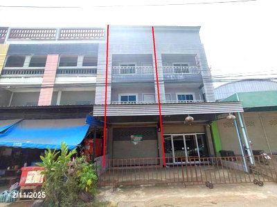 อาคารพาณิชย์ 42 ตร.วา แก้งคร้อ ชัยภูมิ 3.9M