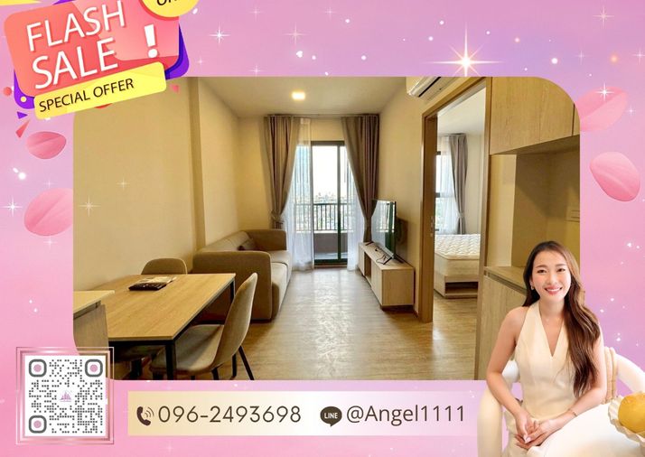 ✨🦄 Ready to move 🦄✨ NIA by Sansiri | ห้องสวยตรงปก เฟอร์ครบ จบในที่เดียว โทร 096-2493698 (NIA0395)