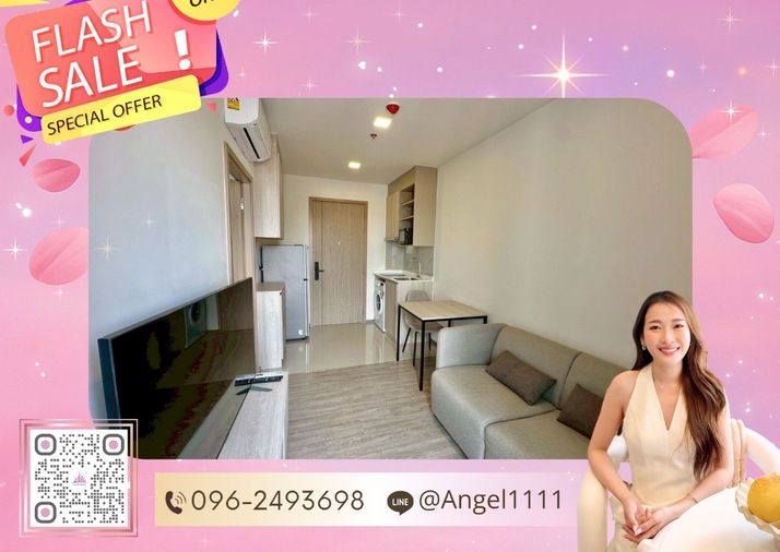 ✨🦄 Ready to move 🦄✨ NIA by Sansiri | ห้องสวยตรงปก เฟอร์ครบ จบในที่เดียว โทร 096-2493698 (NIA0173)