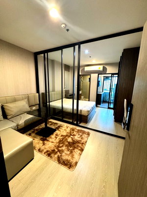 Condos for rent Bangkok : 🎯 For rent IDEO THAPHRA INTERCHANGE, room divided into sections, convenient travel, near MRT Tha Phra.