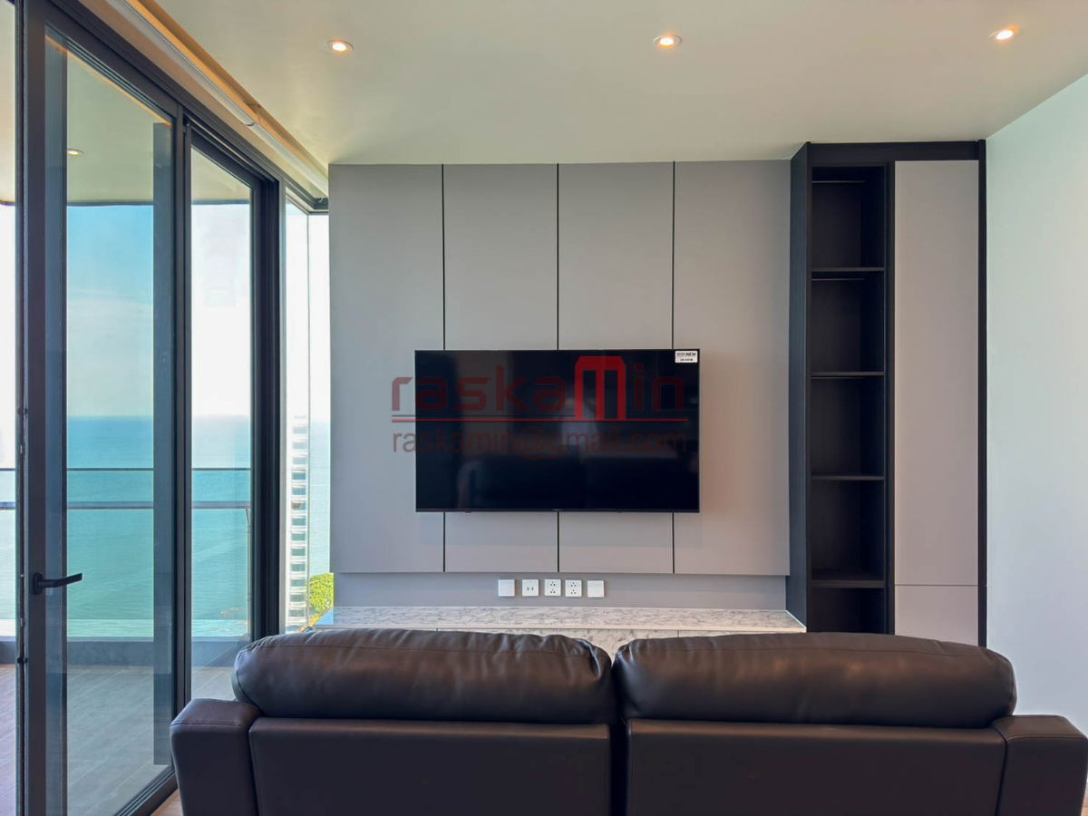 รูป ให้เช่าคอนโด 2 ห้องนอน วิวทะเล โครงการ AROM Wongamat วงศ์อมาตย์ พัทยา - รูปที่ 5/56