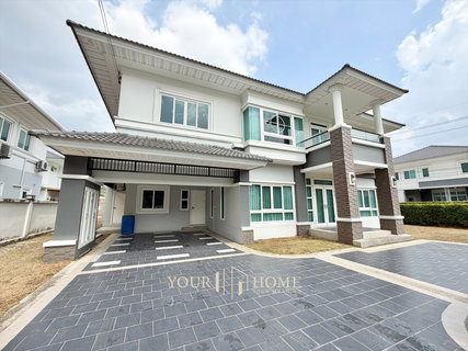 For Sale : Supalai Park Ville Praya Satcha–Sukhumvit : บ้านหลังหัวมุม แปลงใหญ่สุดในโครงการ 111.40 ตร.ว. บ้านใหม่ไม่เคยอยู่