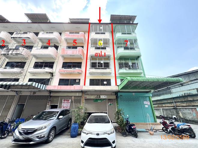 รูป อาคารพาณิชย์ 18 ตร.วา เขตราษฎร์บูรณะ กรุงเทพมหานคร 5.2M - รูปที่ 1/42