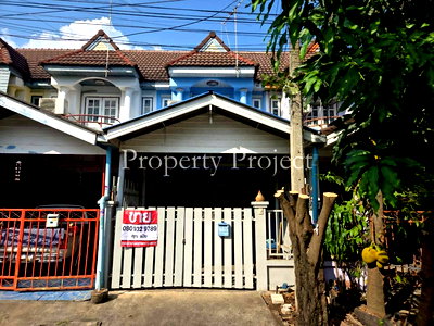 ทาวน์โฮม สำนักงานปศุสัตว์จังหวัดปทุมธานี : ขาย ทาวน์เฮ้าส์ 19.8 ตร.วา หมู่บ้านทิพย์มณี บางหลวง ปทุมธานี