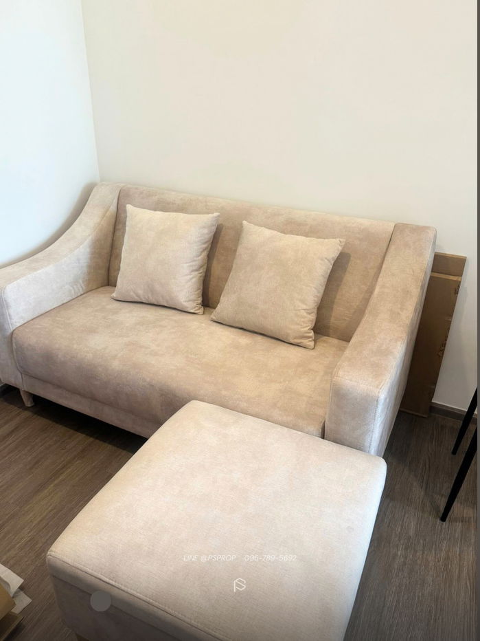 รูป คอนโดเช่าบางเเสน ติดถนนลงหาดบางเเสน Origin Play Bangsaen ✅ พร้อมเข้าอยู่ #CR0389 - รูปที่ 4/8