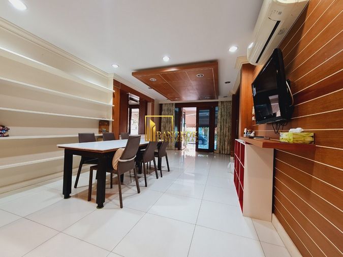 4-bed townhouse for rent, 320 sqm, 1 sq wah, Baan Klang Krung Thonglor