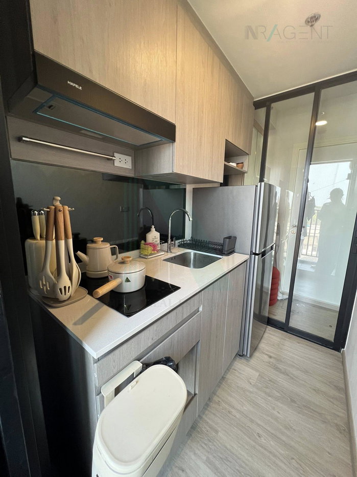 รูป 🚩 ให้เช่าคอนโด โซ ออริจิ้น พหล 69 สเตชั่น อาคาร 1 ชั้น 8 1 ห้องนอน ขนาด 25 ตรม ใกล้ BTS สายหยุด - รูปที่ 8/8