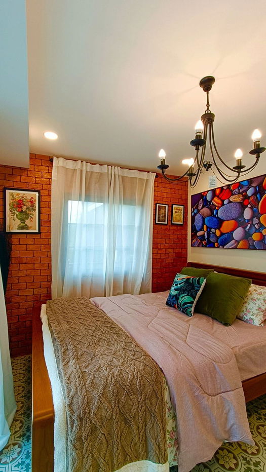 รูป ขายด่วน บ้านไม้สัก สันป่าตอง เชียงใหม่ 130 ตร.ว. 3 นอน 2 น้ำ ริมแม่น้ำขาน หลังมุม ใกล้สนามบิน เฟอร์ครบพร้อมอยู่ น้ำไม่ท่วม - รูปที่ 20/44