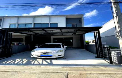 ขายทาวน์โฮม : ขาย ทาวน์โฮม หลังมุม พลีโน่ พระราม 9 - กรุงเทพกรีฑา 120 ตรม 24.7 ตรว เพิ่มห้องนอนชั้นล่าง