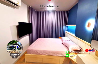 Condos for sale : Highlight✨ 1 Bedroom 🚇 Near MRT Huai Khwang💥📲 Line: @homeavenue ⭐HA-4710