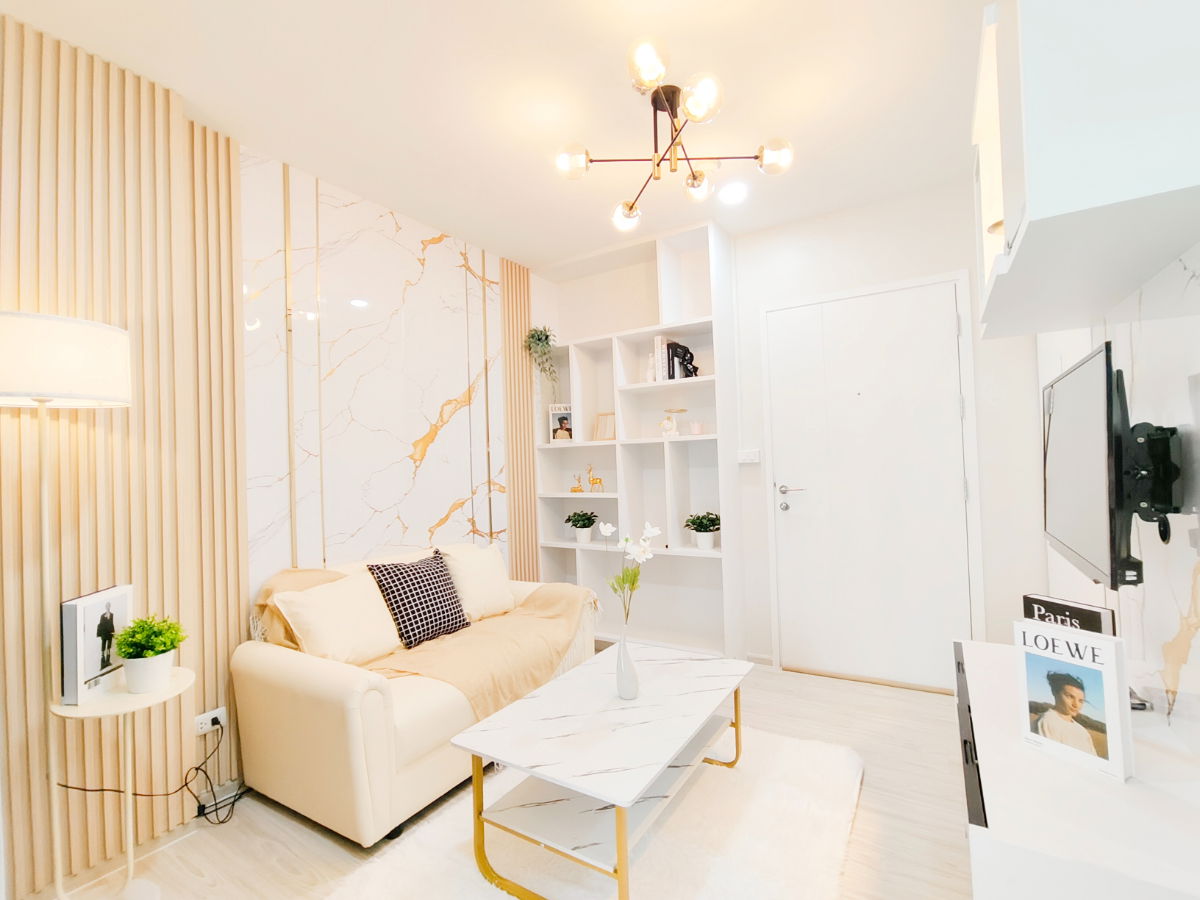 รูป (เจ้าของขายเอง) ด่วน! คอนโดทำเลดี ใกล้รถไฟฟ้า ตกแต่งใหม่ เฟอร์นิเจอร์ครบ คอนโด แอสปาย รัตนาธิเบศร์ 2 ห้องสวย พร้อมอยู่ ผ่อนสบาย - รูปที่ 14/21