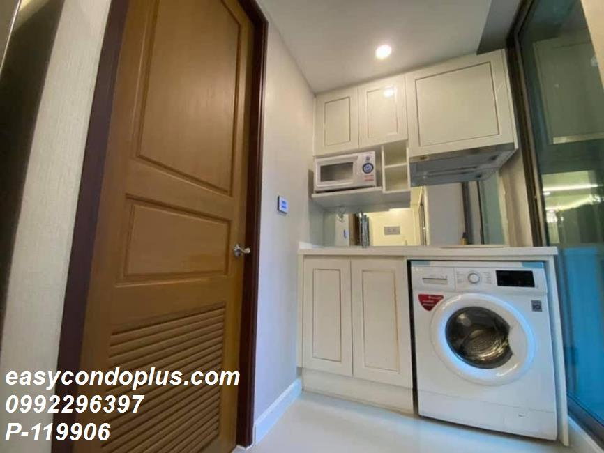 รูป P-119906 วิวสระว่ายน้ำ! อมรันทา เรสซิเด้นซ์ 1 นอน ใกล้ MRT [21,000]  | Line Id: @easycondoplus | 099-229-6397 - รูปที่ 2/14