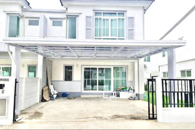 บ้านเดี่ยวให้เช่า : ให้เช่าบ้าน คิว ดิสทริค สุขสวัสดิ์ 76 (Q District Suksawat 76) ใกล้Big C สุขสวัสดิ์