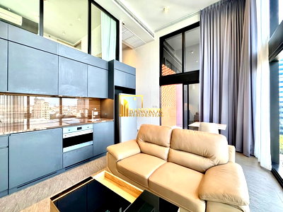 Condos for rent : The Lofts Silom | Modern 2 Bed Duplex Condo For Rent - BR14596CD