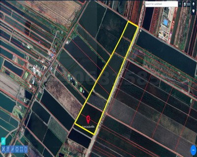 รูป ที่ดินติดถนนรัตนะโกสินธ์200ปี โซนนิคมเอเชียสุวรรณภูมิ – บางบ่อ เนื้อที่ 67-0-89.4 ไร่ ขายไร่ละ 4.5 ล้าน อ.บางบ่อ สมุทรปราการ - รูปที่ 3/9