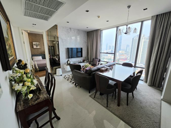 The Bangkok Sathorn | 1 ห้องนอน 61.28 ตร.ม. ขาย 14.99 ล้านบาท ห้องชั้นสูง แต่งสวย พร้อมอยู่