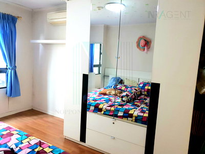 ขายคอนโด : 🔺 ขายคอนโด ลุมพินี เพลส นราธิวาสราชนครินทร์ อาคาร B ชั้น 4 1 ห้องนอน ขนาด 41.00 ตรม ใกล้ BRT นราราม 3