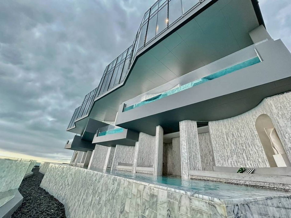 รูป FQ🗺️KT0290🏖️2ห้องนอน 83ตรม ชั้นสูง ห้องมุม🌊วิวทะเล🦀AROM Wongamat อารมณ์ วงศ์อมาตย์ พัทยาเหนือ - รูปที่ 13/14