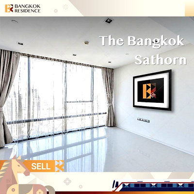 ขายคอนโด : 🏙️ High-Floor Luxury Living - The Bangkok Sathorn near BTS Surasak